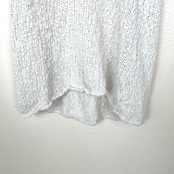 Philosophy Womens Tank Sz L Crochet Festival Boho Beachy Hippie Natural Earthy - Picture 6 of 8